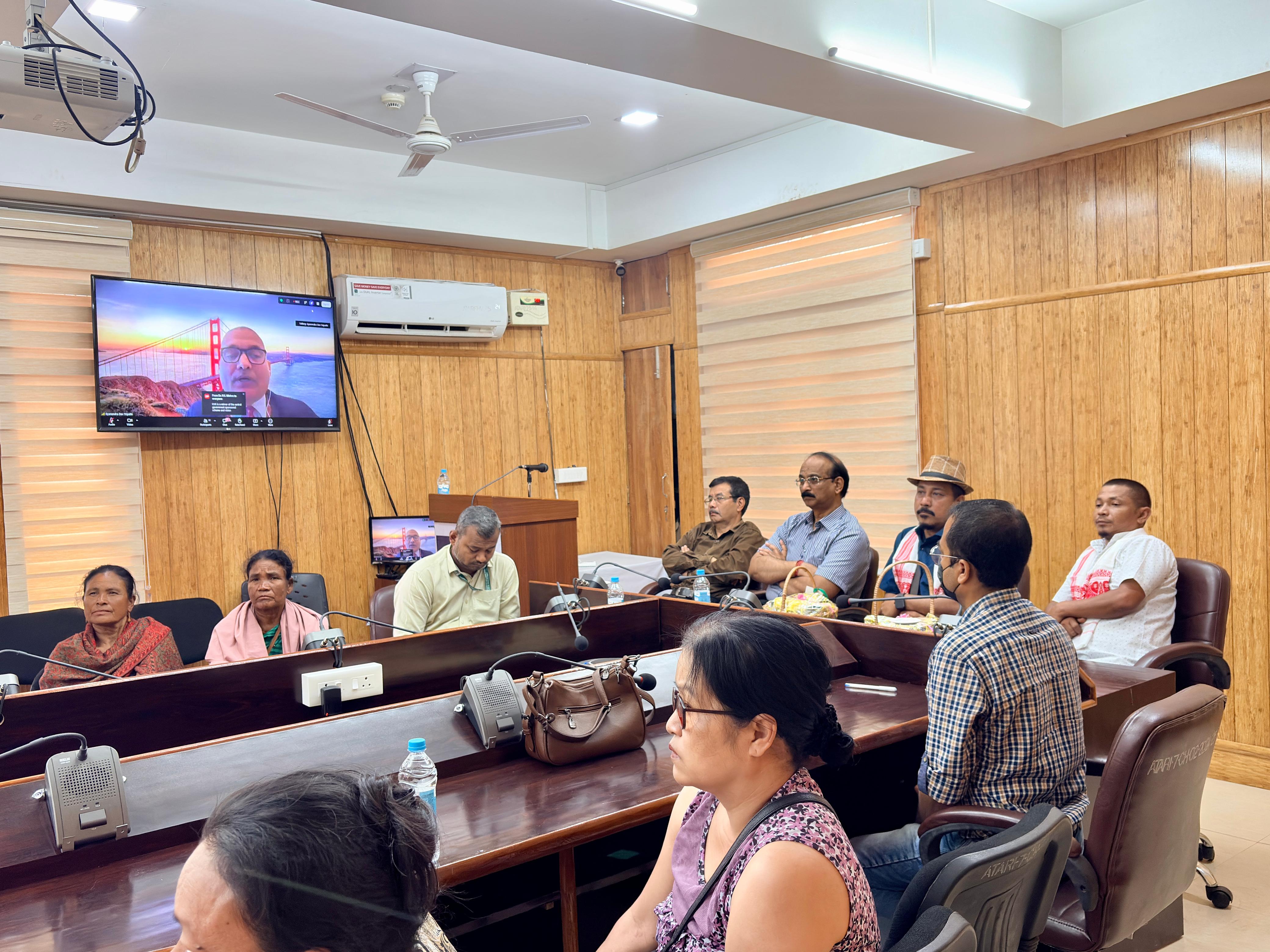Hon'ble Union Minister of Agriculture and Farmers Welfare Shri Shivraj Singh Chouhan addressed senior officials and farmers accross ICAR institutes and KVK on 13th September 2026.